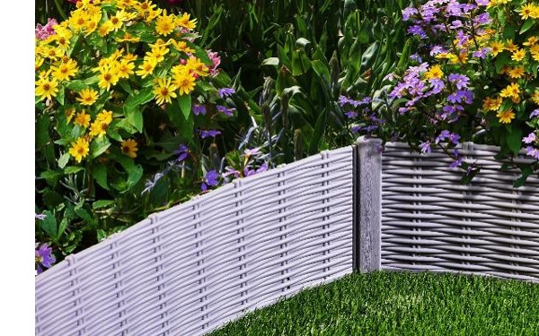 Садовое ограждение Лоза серое, Стандартпарк