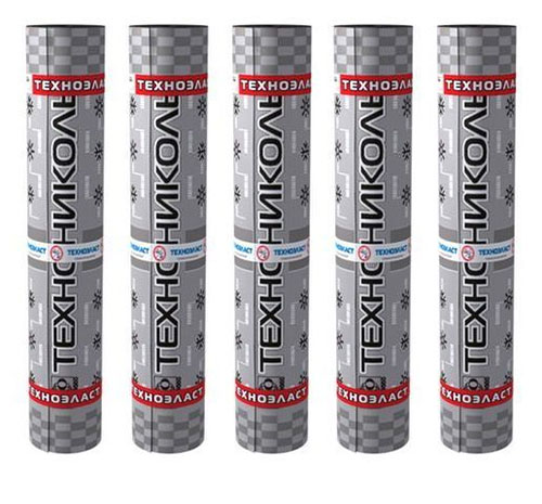 Техноэласт ЭМП 5,5 Технониколь, рулонная кровельная гидроизоляция