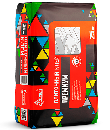 Клей плиточный Премиум, 25 кг, С2, Старатели