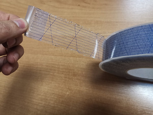 Двусторонняя акриловая лента для подкровельных пленок JV SP 38, 38 мм х 50 м