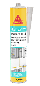 Sikaflex®-719 Universal PU, 600 мл, темно-коричневый, Универсальный эластичный ПУ герметик для применения внутри и снаружи 