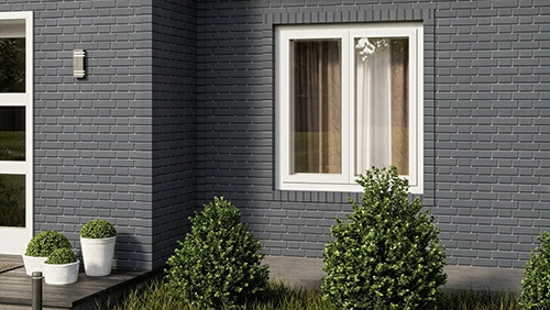 Фасадная панель ТН ОПТИМА, клинкер Серый, Технониколь