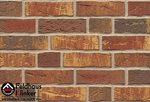 Кирпич лицевой&nbspK686WDF, М-1000,102x215x65, коричневый