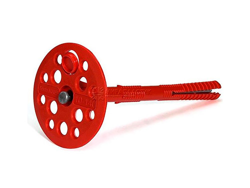 Дюбель для теплоизоляции IZM с металлическим гвоздем 10/180, 500 шт/уп, Tech-KREP