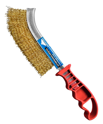 Щетка по металлу с ручкой