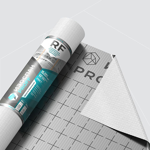 Изоспан RF, 1,2х58,34 м, (70 м2) Отражающая армированная паро-гидроизоляция