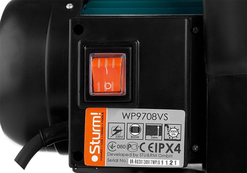 Насосная станция Sturm WP9708VS