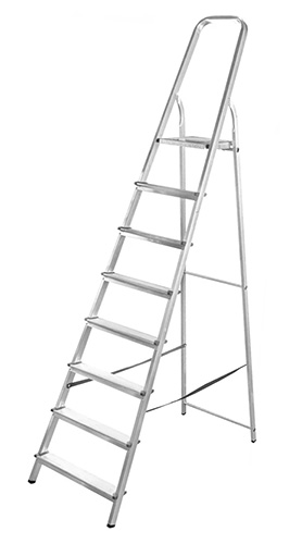 Стремянка алюминиевая 8 ступеней