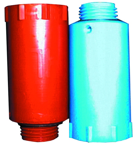 Водопроводная пробка-заглушка HL42.R 1/2" красная