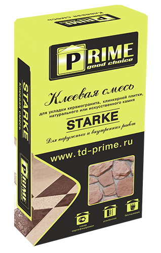 Плиточный клей Prime Starke C2 TE, 25 кг мешок