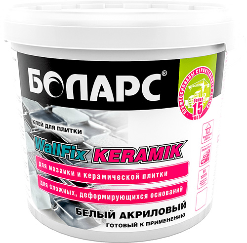 Клей для плитки WallFix KERAMIK, 3 кг