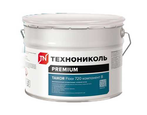 Двухкомпонентный эпоксидный наливной состав Технониколь TAIKOR Floor 720 AS компонент В, 5,5 кг