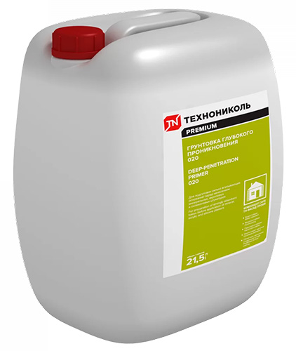 Грунтовка глубокого проникновения ТЕХНОНИКОЛЬ 020, 21,5 кг