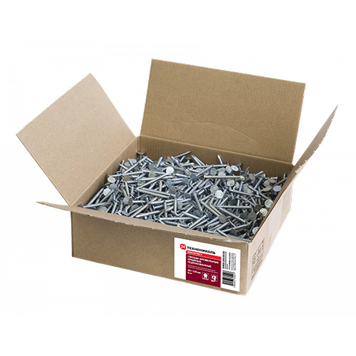 Ершенные гвозди оцинкованные Шинглас, 30х3,5 мм, 5 кг