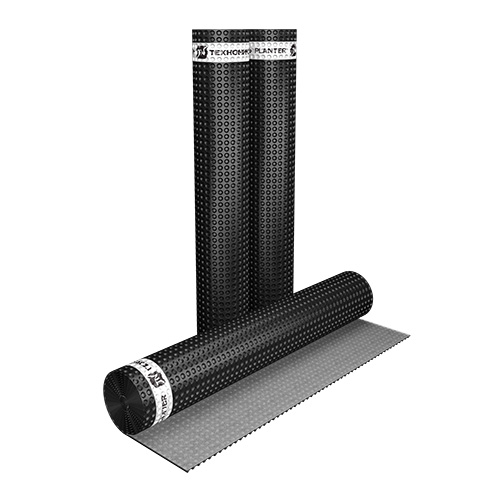 Профилированная мембрана PLANTER Geo 15х2 м (30 м² рулон), ТехноНиколь