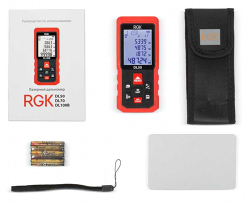 Лазерный дальномер RGK DL-50