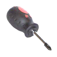 Отвертка крестовая с двухкомпонентной ручкой №2х38 мм