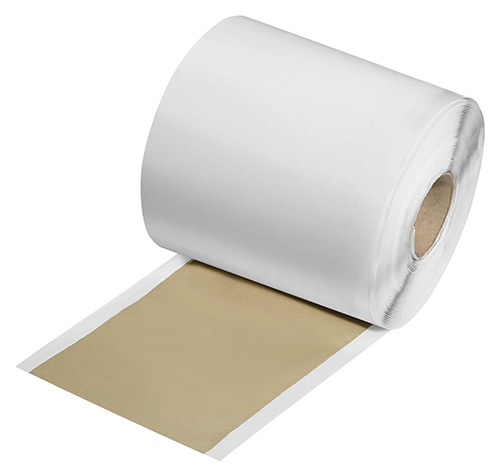 Ленточный герметик Герлен Т 150х3 мм, 12 м (липкий с двух сторон, бежевого и серого цвета)