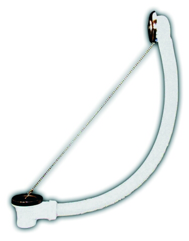 Выпуск с переливом для ванн и душевых поддонов HL51, резьбовое подсоединение 6/4”