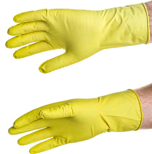 Перчатки резиновые