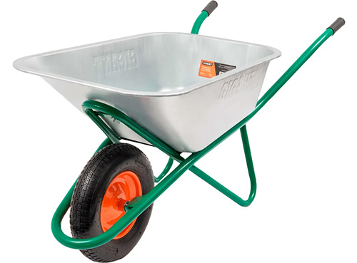 Тачка строительная одноколесная 110 л