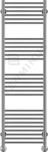 Полотенцесушитель водяной Аврора с полками П27 432х1390х400 (9+6+6+6) из нержавеющей стали