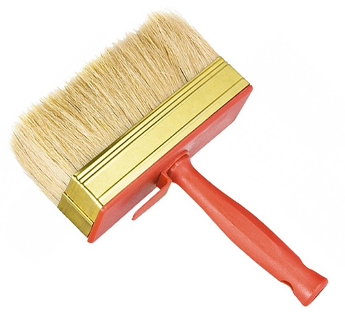 Кисть макловица 30х120 мм натуральная щетина с пластмассовой ручкой, MATRIX