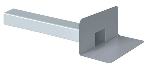 Парапетная воронка для ПВХ-мембран Fachmann VC-PVC 100x100 без листвоуловителя и отвода