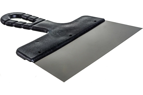 Шпатель нержавеющая сталь, пластиковая ручка, 200 мм