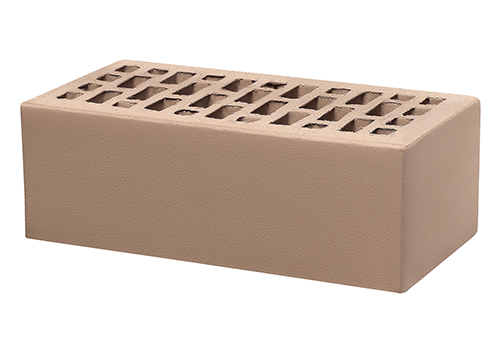 Облицовочный кирпич полуторный, М-150,120x250x88, бежевый