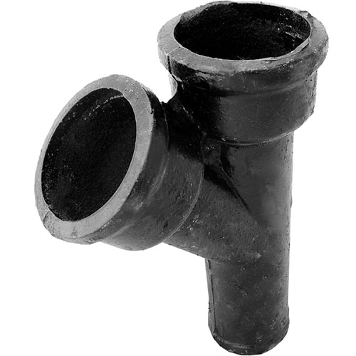 Тройник чугун канализационный Ду50х50х45° ГОСТ 6942-98