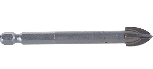 Сверло по керамограниту и керамической плитке (10 мм; 4 грани), Hardcore