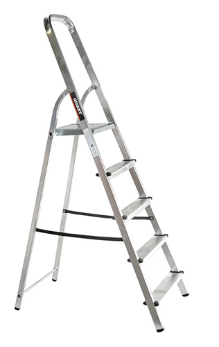 Стремянка алюминиевая 5 ступеней