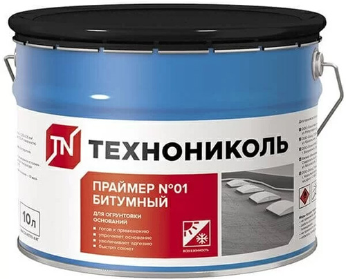 Праймер битумный ТЕХНОНИКОЛЬ №01 10 л, ведро