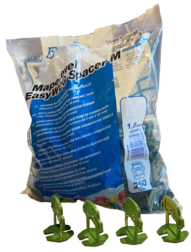 Зажим Mapei MapeLevel EasyWDG Specer M 1 мм, 250 шт