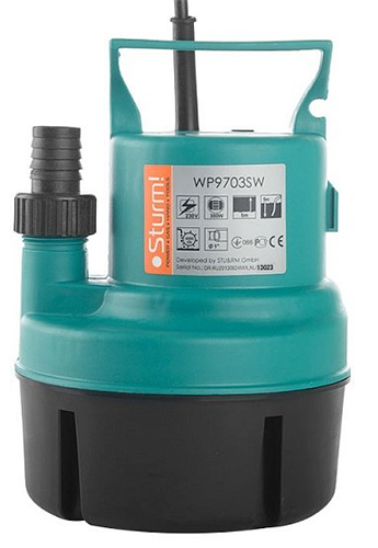 Насос для подъема воды с пола Sturm WP9703SW