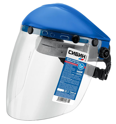 Щиток защитный лицевой 400х200 мм