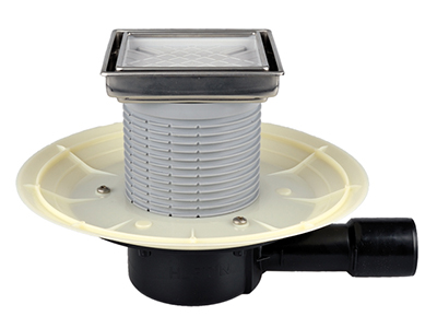 Трап для внутренних помещений HL510NPr-3020 DN40/50 с решеткой HL3020