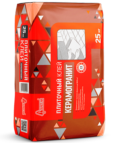 Клей плиточный Керамогранит 25кг С2