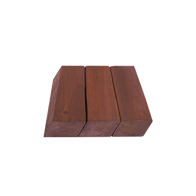 Брусок косой из термососны, 40x90x3000 мм, Марсала