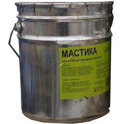 Мастика битумная МБИ (эконом), ведро 16 кг
