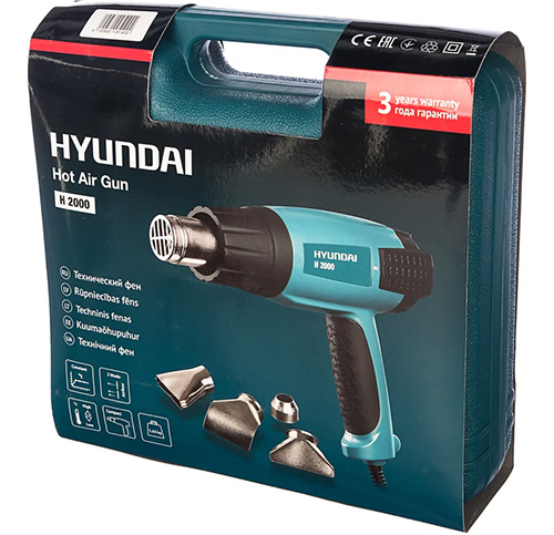 Фен строительный H-2000, HYUNDAI