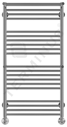 Полотенцесушитель водяной Аврора c 2 полками П20 532х1010х500 (4+6+6+4) из нержавеющей стали