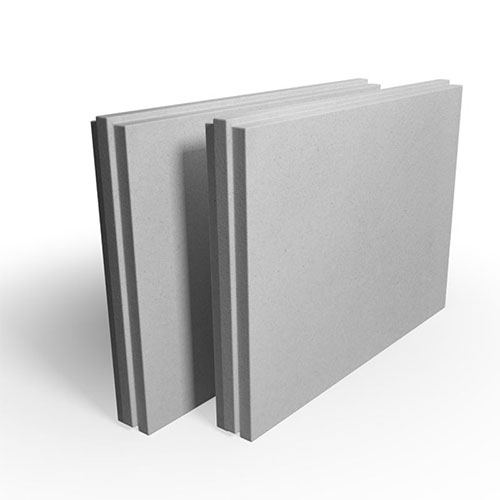 Пазогребневые гипсовые плиты 667/500/80, Русеан,  полнотелые