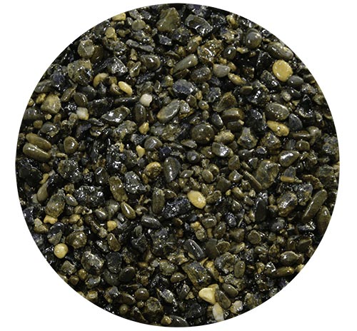 Декоративное дренирующее эксплуатируемое покрытие Terraco Addagrip Crystal Пихтовый Зеленый, 3к, комплект 105,35 кг, ведро