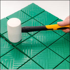 Напольное покрытие Модуль терракот, Стандартпарк