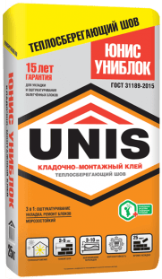 "Униблок", 25 кг, мешок