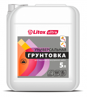 Грунтовка универсальная LITOX ULTRA, Литокс, 5 л