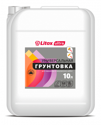 Грунтовка универсальная LITOX ULTRA, Литокс, 10 л