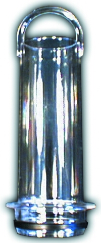 Переливной стояк HL515 из прозрачного пластика